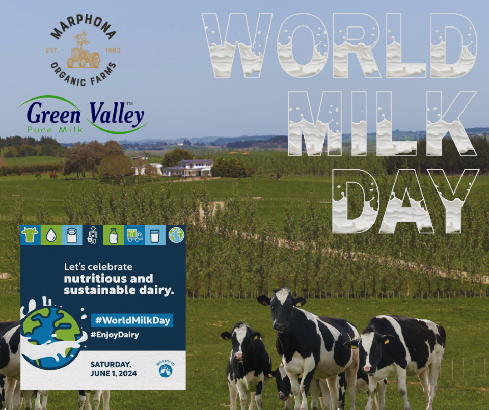 Green Valley Dairies wishes to acknowledge World Milk Day (1st June)